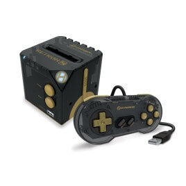 Hyperkin RetroN Sq HD Console Black Gold for Game Boy Family