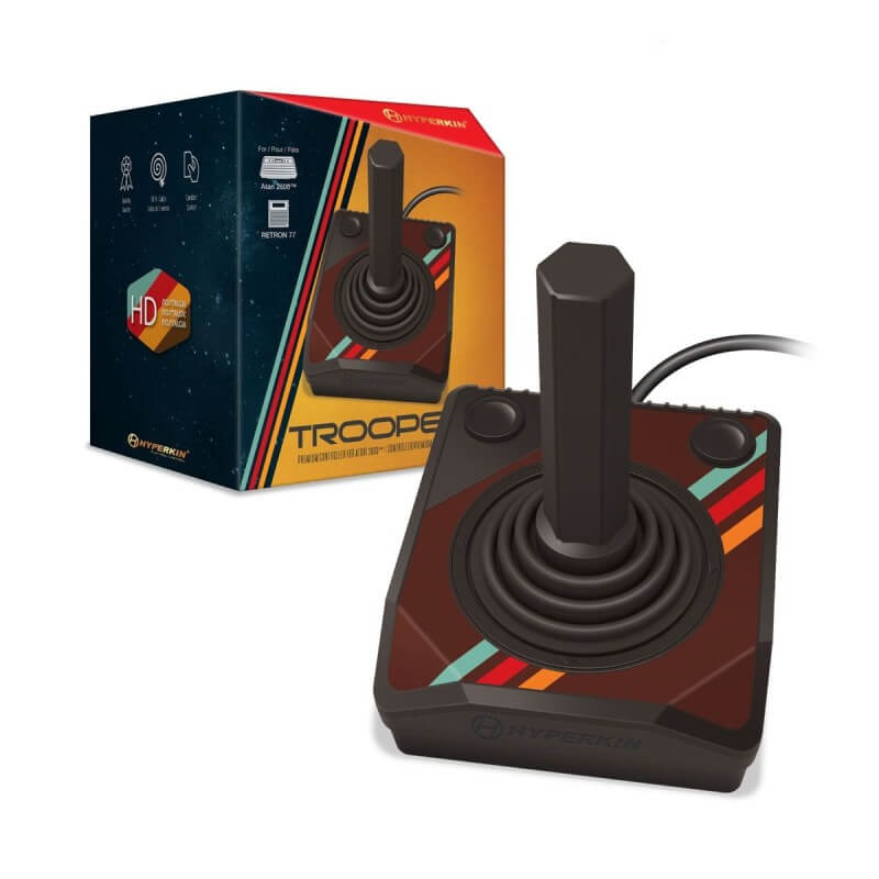 Trooper Controller for Atari2600 / RetroN 77 Console-Atari 2600-Pixxelife by INMEDIA