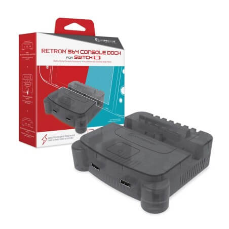 RetroN S64 Console Dock per Switch Grigio