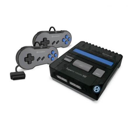 SupaRetron HD Gaming Console for SNES Space Black