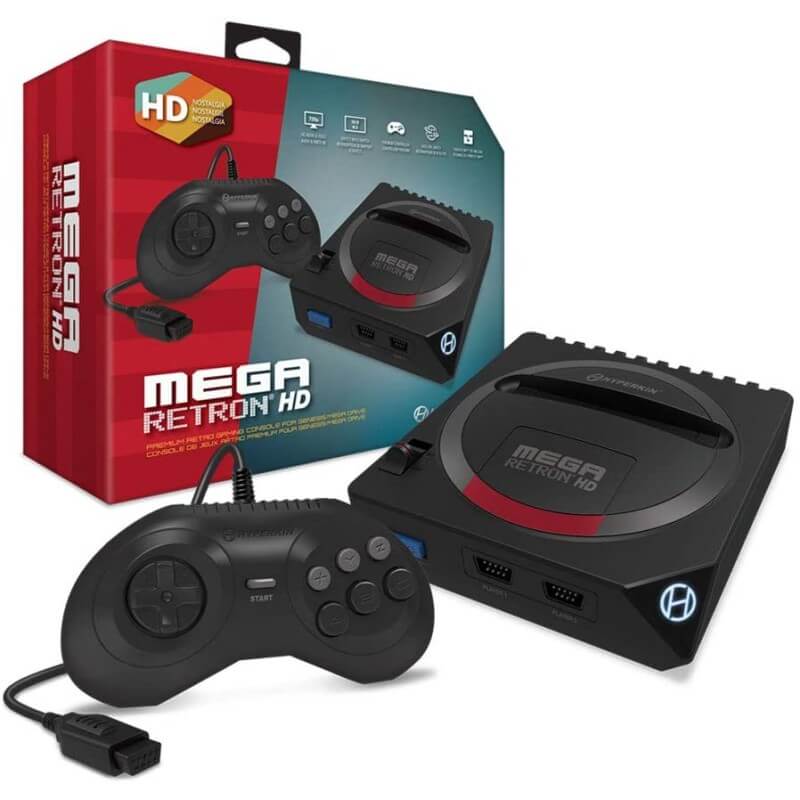 Mega RetroN HD Console for Mega Drive-Mega Drive - Genesis-Pixxelife by INMEDIA