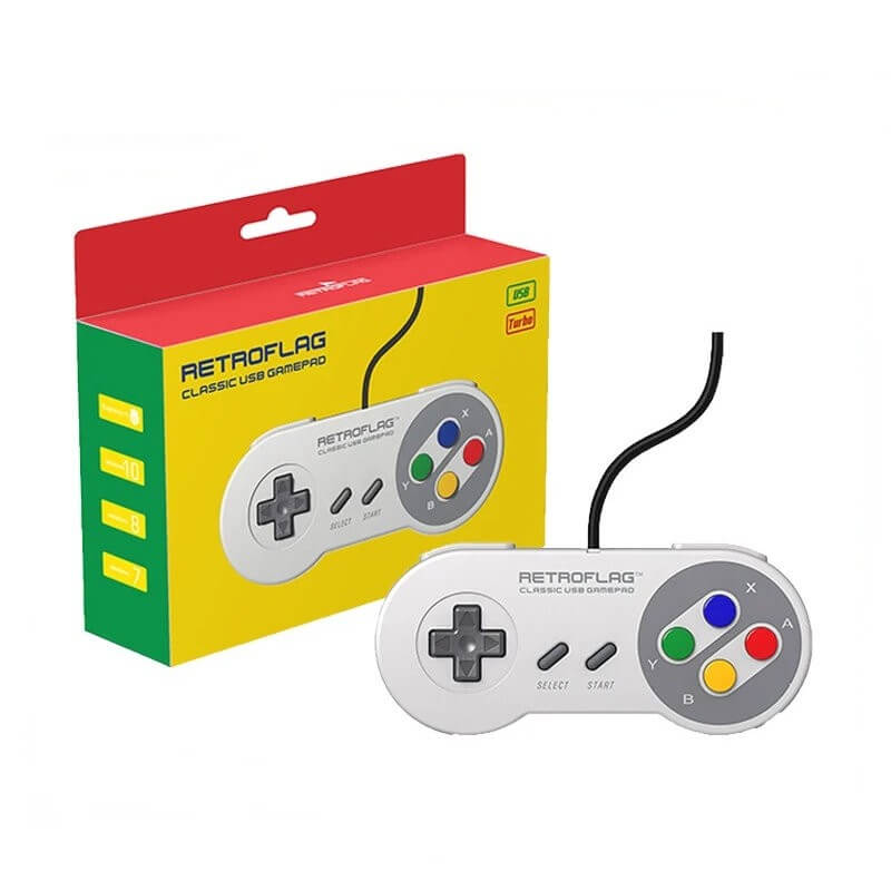 Retroflag Classic USB Gamepad for SUPERPi 4 Console-PC/Mac/Android-Pixxelife by INMEDIA