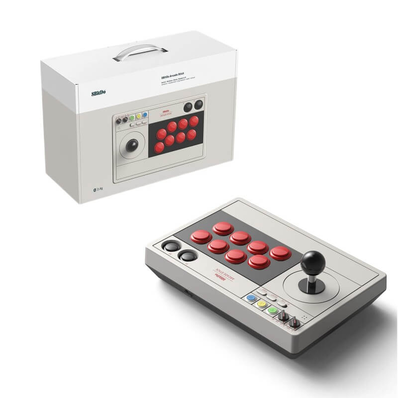 8Bitdo Arcade Stick Controller per PC Switch Android Raspberry-Controller-Pixxelife by INMEDIA
