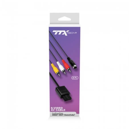 TTX Tech S-Video AV Cable per GameCube