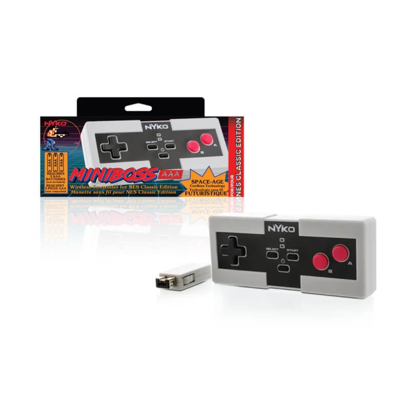 Miniboss Wireless Controller NES Classic Edition-NES-Pixxelife by INMEDIA