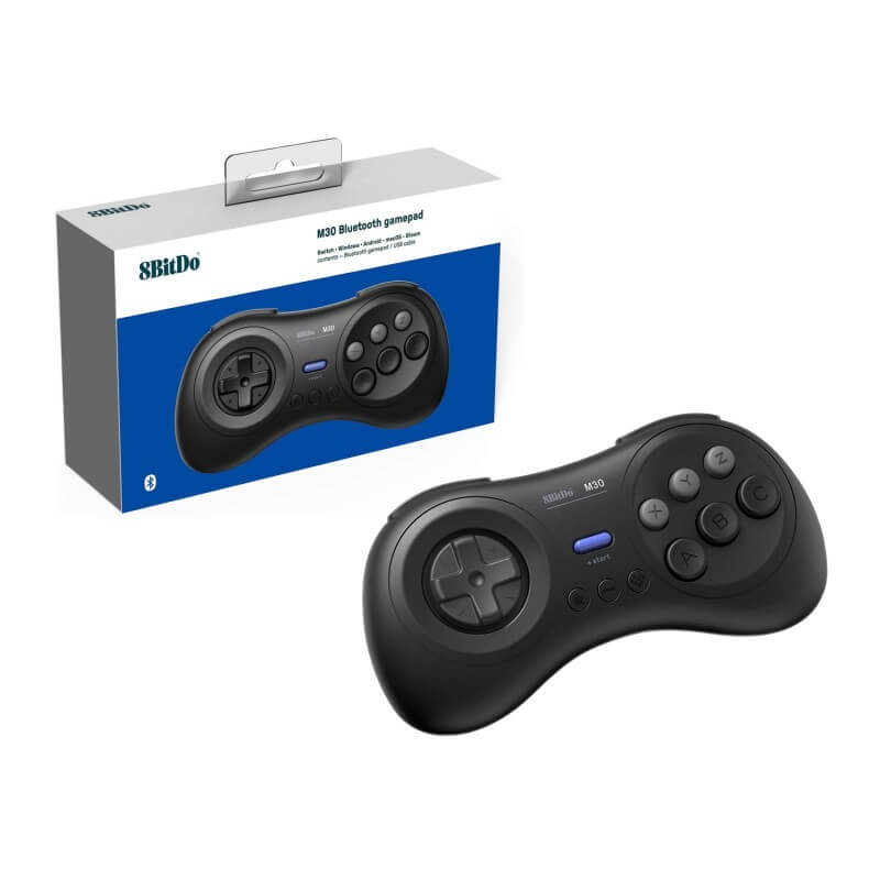 M30 BT Gamepad Controller Switch PC Mac Android-Modern Retrogaming-Pixxelife by INMEDIA