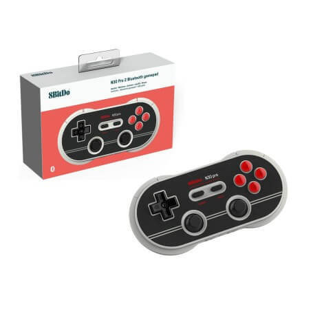 8BitDo N30 Pro2 BT Gamepad Controller Ed. N Sw. PC Mac An.