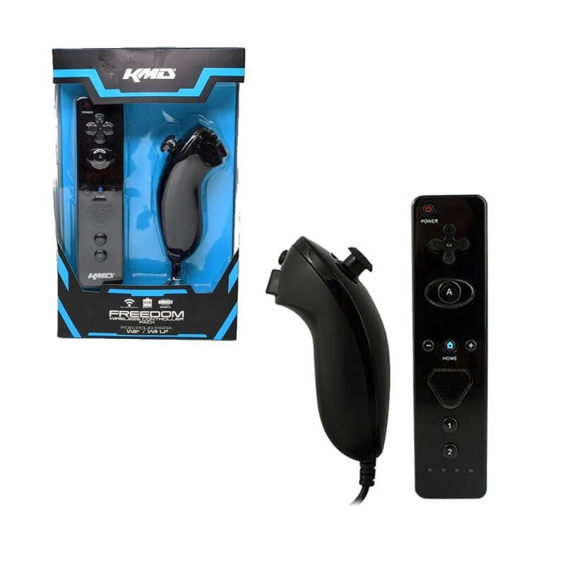 KMD Freedom Wireless Controller Pack for Wii/Wii U-Wii U-Pixxelife by INMEDIA