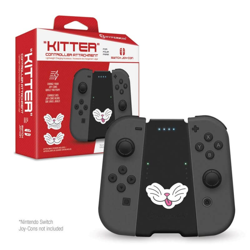 Hyperkin Kitter Controller Attachment Joy-Con-Switch-Pixxelife by INMEDIA