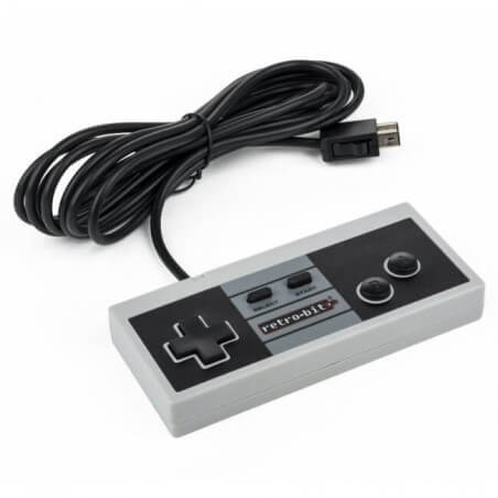 Retro-bit RETRO8 Wired Pro Controller per NES Classic Wii Wii U