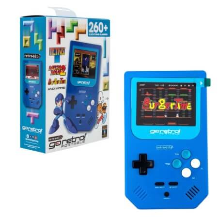 Go Retro! Portable Handheld Console Blu