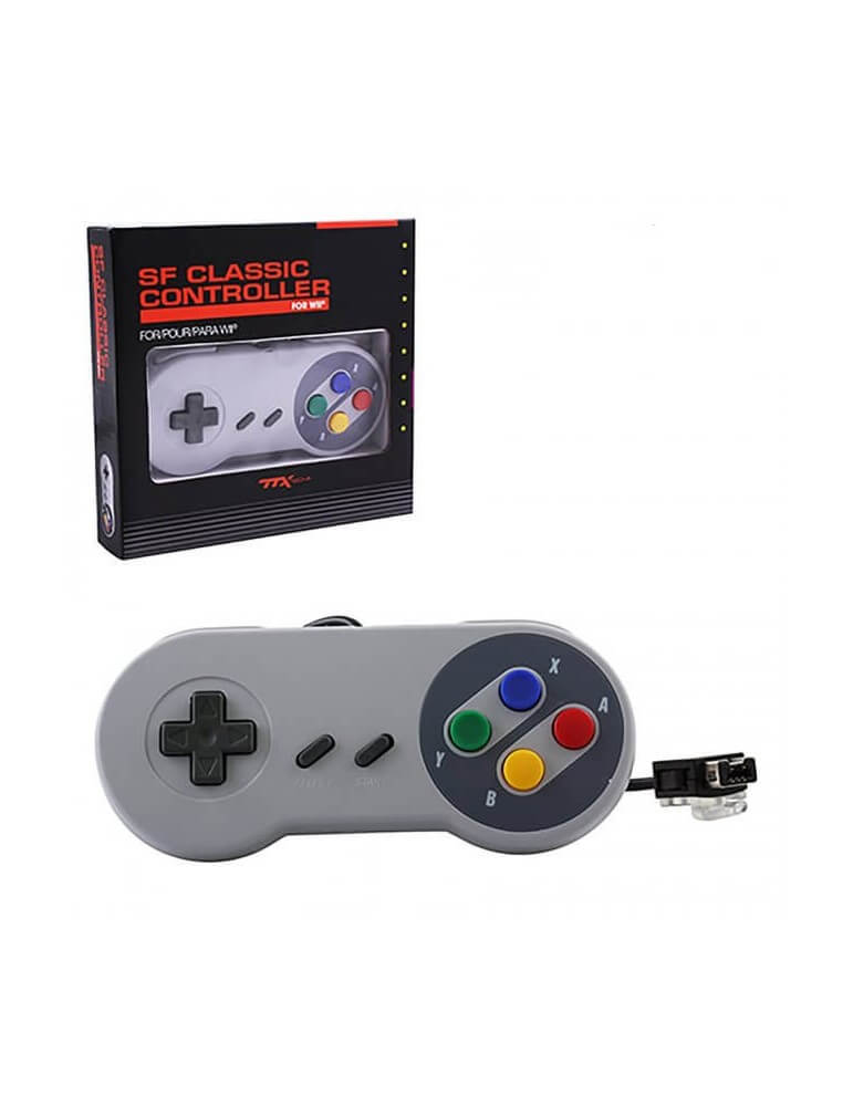 TTX Tech SNES/SF Style Classic Controller for Wii-Wii-Pixxelife by INMEDIA