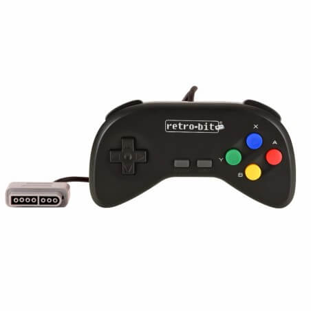 Retro-bit Wired Super Retro Controller for SNES