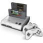 Retro-bit Retroduo Console V3.0 for NES SNES Silver/Black