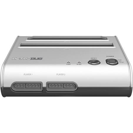 Retro-bit Retroduo Console V3.0 for NES SNES Silver/Black