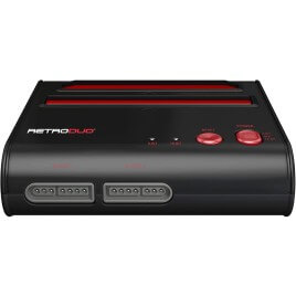 Retro-bit Retroduo Console NES SNES Rosso/Nero