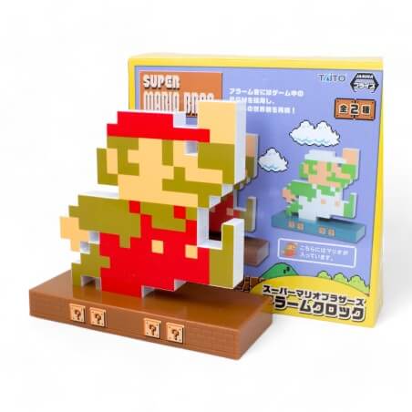 Taito Super Mario Bros Alarm Clock Edizione Mario