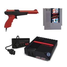 Hyperkin AV Shooter Pack with Super Mario & Duck Hunt for NES Black