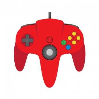 Teknogame Controller Classico per Nintendo 64 Rosso