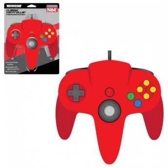 Classic Controller for Nintendo 64 Red