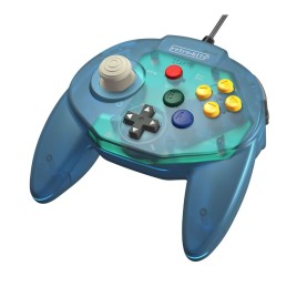 Retro-bit Tribute64 USB Controller for Switch PC Mac Ocean Blue