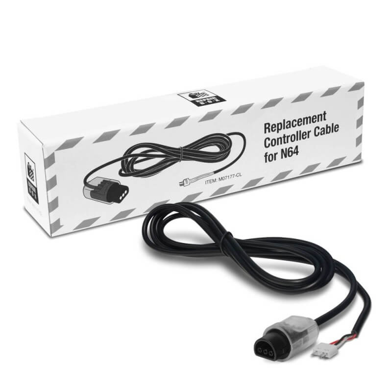 RepairBox Controller Cable N64 Clear-Nintendo 64-Pixxelife by INMEDIA