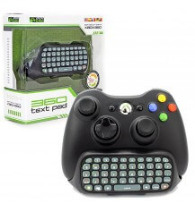 360 Text Pad Chatpad Xbox360 Black