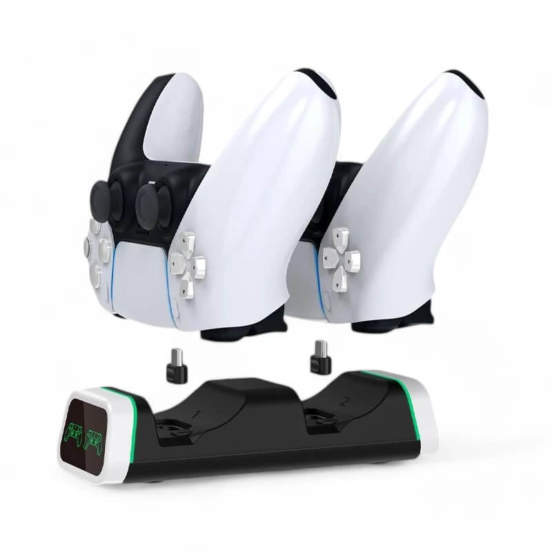 Numskull PlayStation 5 Fast Charge Twin Charging Dock-PlayStation 5-Pixxelife by INMEDIA