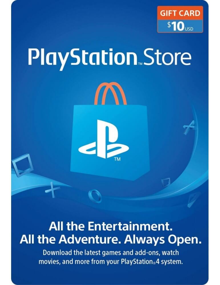 PlayStation Store $10 Gift Card USA-Sony PlayStation-Pixxelife by INMEDIA