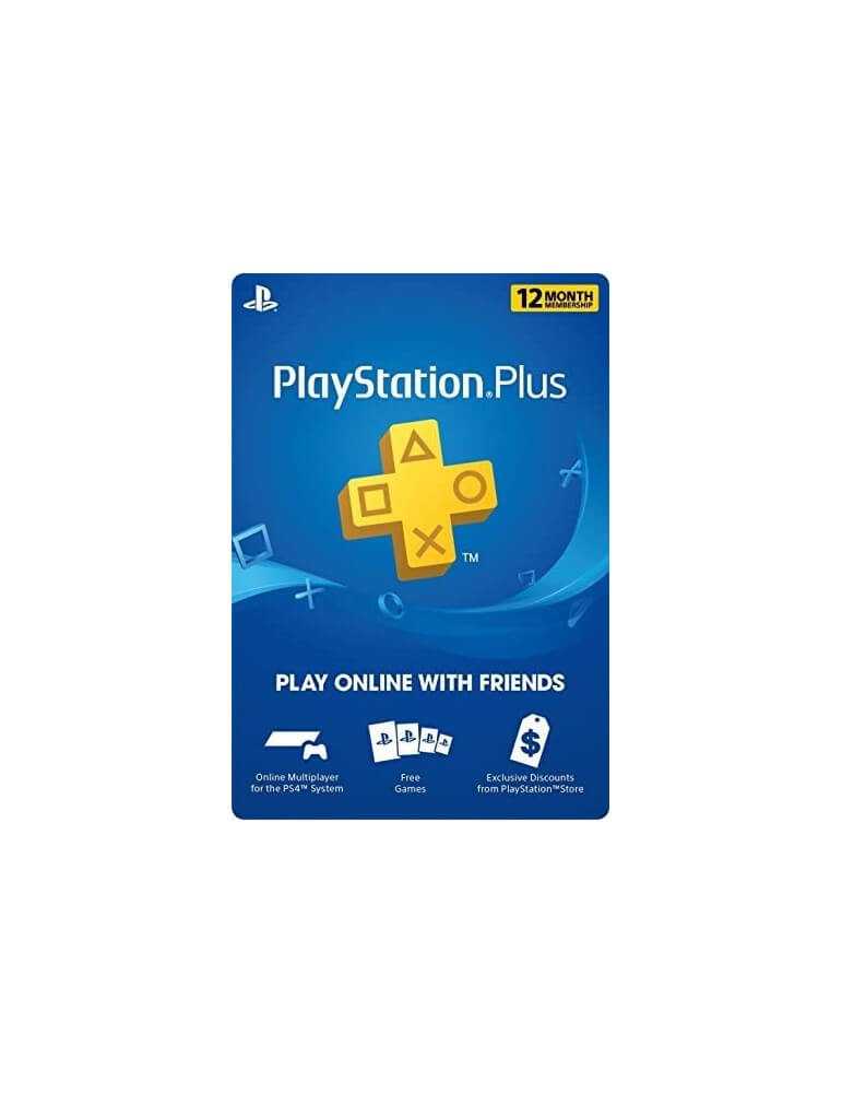PlayStation Plus 12 Months Membership-Sony PlayStation-Pixxelife by INMEDIA
