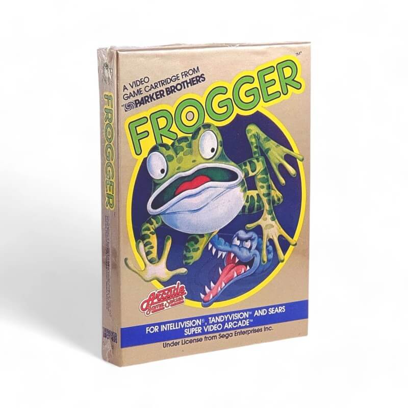 Parker Brothers Frogger Cartridge for Intellivision-INTELLIVISION-Pixxelife by INMEDIA