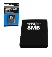 TTX Tech 8MB Memory Card PS2