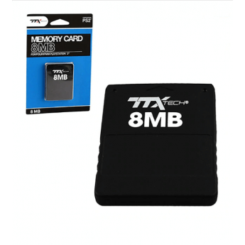 TTX Tech 8MB Memory Card PS2