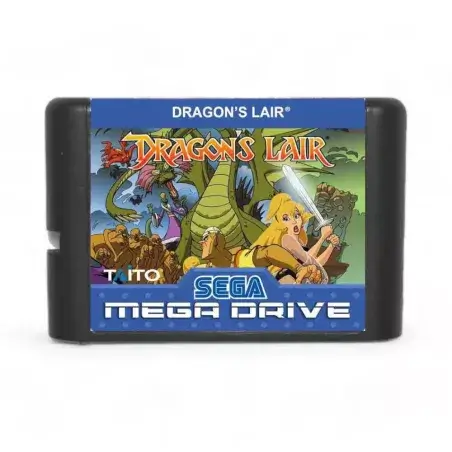 Sega Dragon's Lair Cartuccia Loose per Mega Drive
