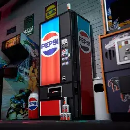 Numskull Official Quarter Arcade Pepsi USB Hub