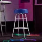 Numskull Official Quarter Arcade Bar Stool Blu