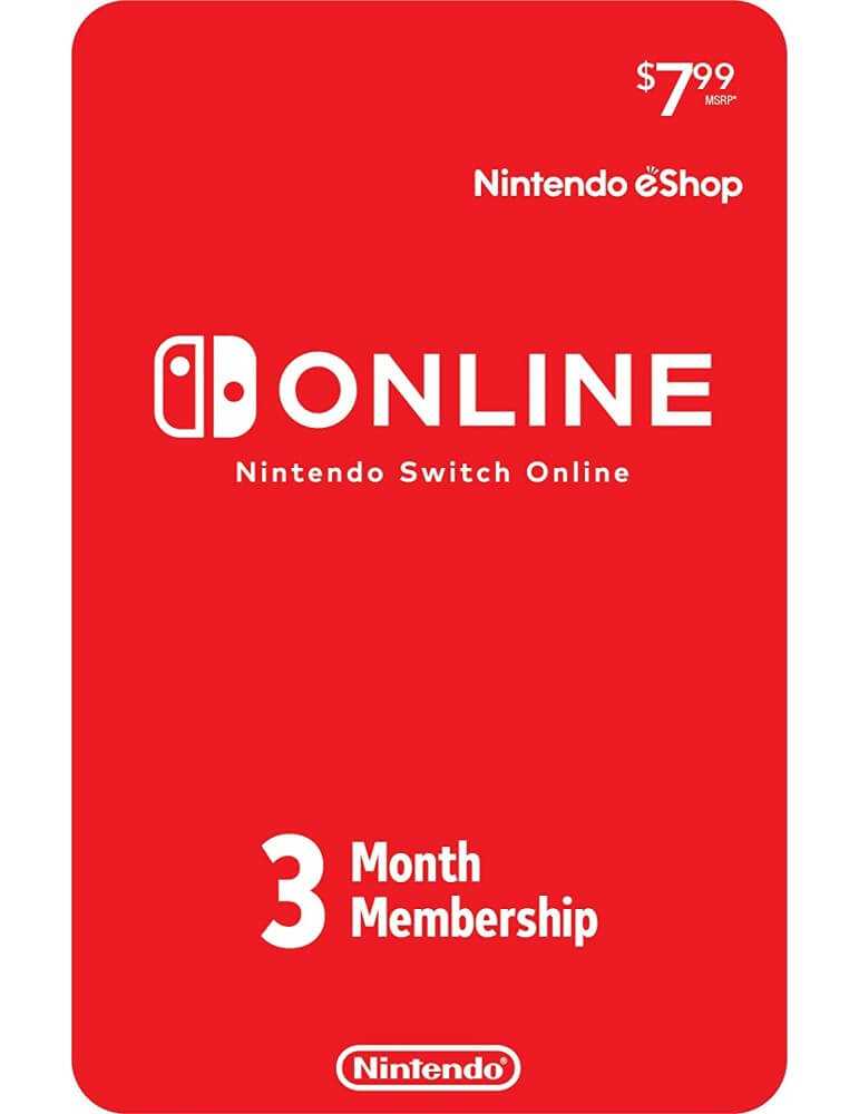 Nintendo Switch Online 3 Month-Nintendo Consoles-Pixxelife by INMEDIA