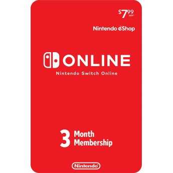 Nintendo Switch Online 3 Mesi