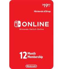 Nintendo Switch Online 12 Mesi
