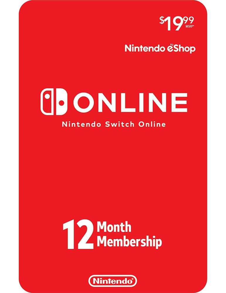 Nintendo Switch Online 12 Mesi-Nintendo Consoles-Pixxelife by INMEDIA