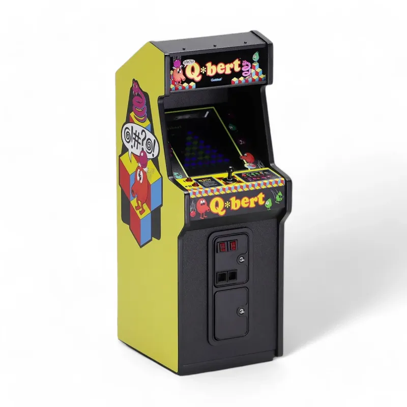 New Wave Toys Q*bert X RepliCade Arcade Cabinet-Cabinati-Pixxelife by INMEDIA