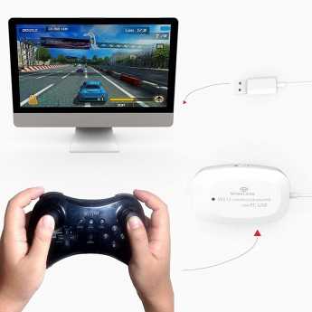 Wii U Pro Controller Adapter for PC PS3