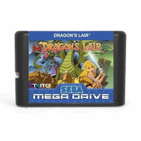 Taito Dragon's Lair Cartridge per Mega Drive