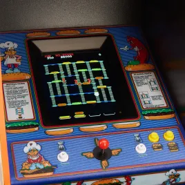 Numskull Official Data East BurgerTime Quarter Size Arcade Cabinet