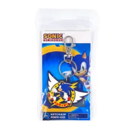 Pyramid America Sonic The Hedgehog Wing Logo Soft PVC Keychain