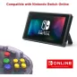 Retro-bit Tribute64 2.4G Wireless Controller for Nintendo 64 Switch PC Mac Atomic Purple