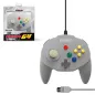 Retro-bit Tribute64 Controller Classico per Nintendo 64 Classic Grey Retro-bit Tribute64 Controller Classico per Nintendo 64 Classic Grey
