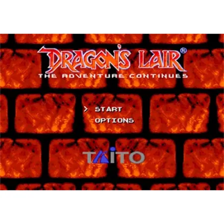 Taito Dragon's Lair Cartuccia Loose per Mega Drive