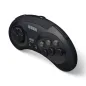 Retro-bit Official SEGA 8-Button Arcade Pad 2.4G Wireless for Mega Drive PC Mac Switch Black