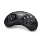 Retro-bit Official SEGA 8-Button Arcade Pad 2.4G Wireless for Mega Drive PC Mac Switch Black